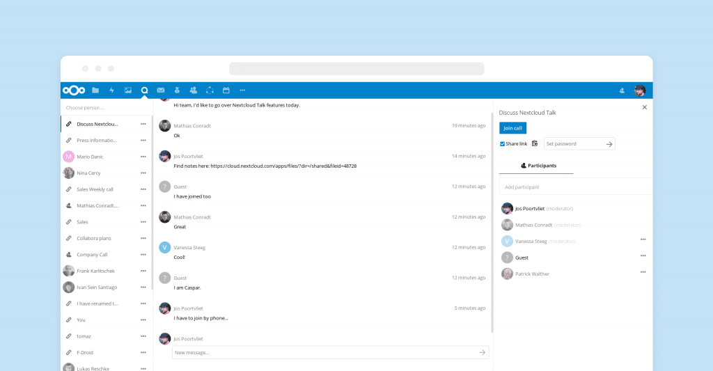 Nextcloud Talk