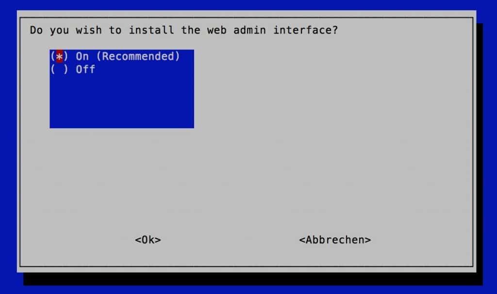 Pi-hole Admin Interface